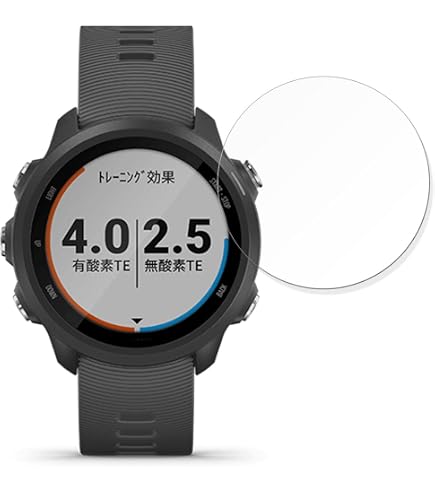 Amazon.co.jp: 2枚入 GARMIN ForeAthlete 245 / 245 Music 用 日本製